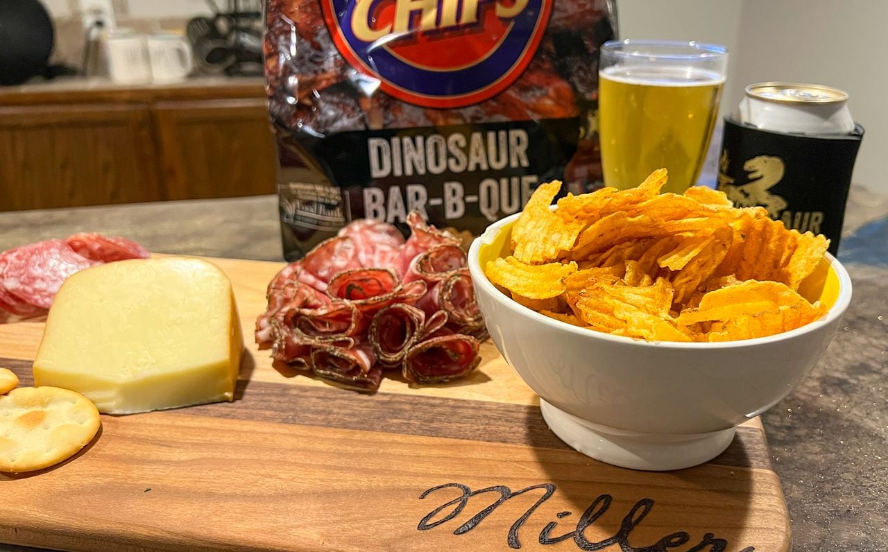 Dinosaur Bar-B-Que chips