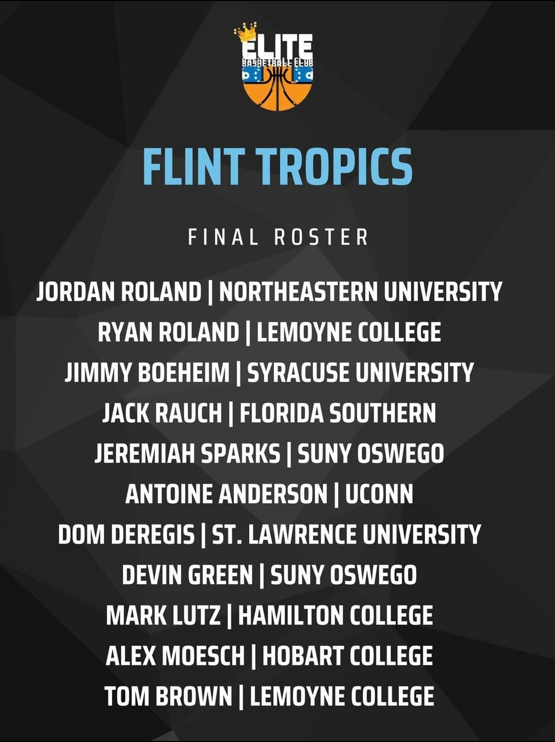 Roster - TheFlintTropics