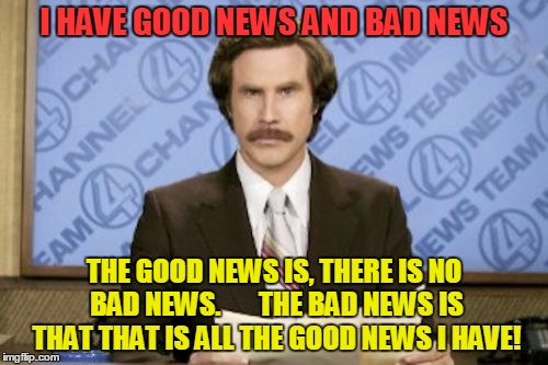 Image result for good news meme