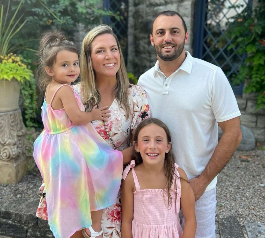Steve & Rosanne with daughters, Aviana (9) & Vivienne (2) enjoying family time this summer in Little Falls.