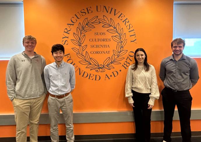 Sport Analytics students who won 2024 Sports Analytics National Championship.