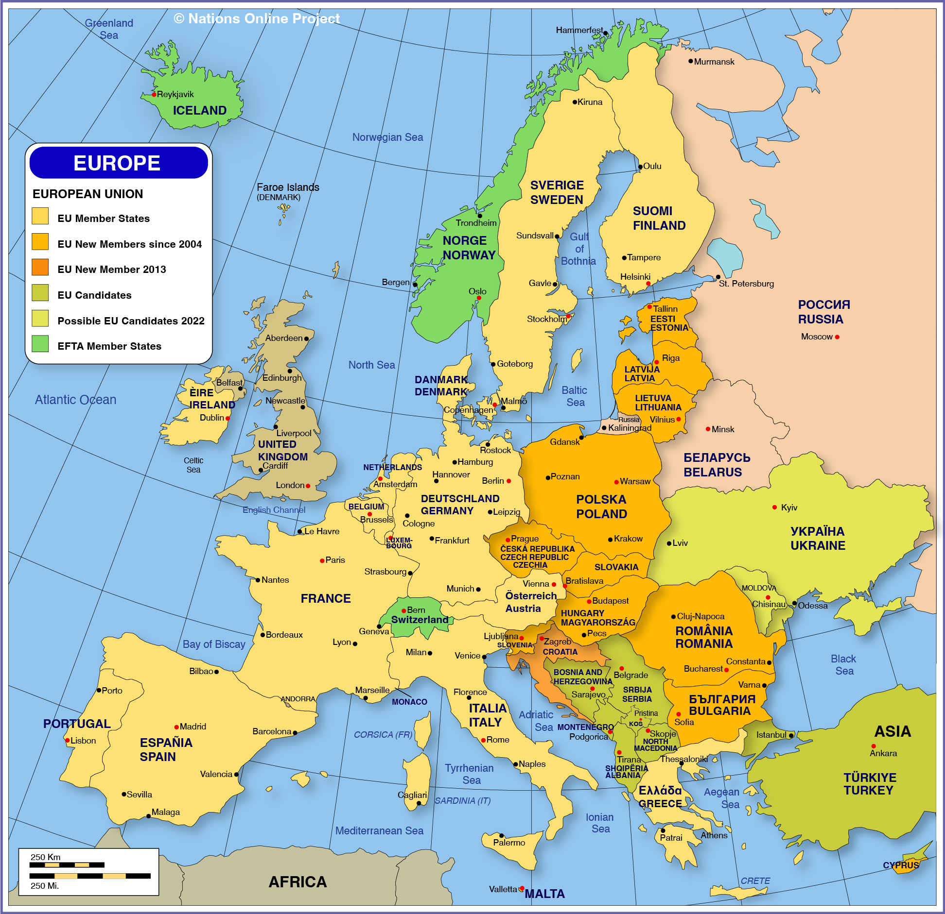 Image result for map of europe