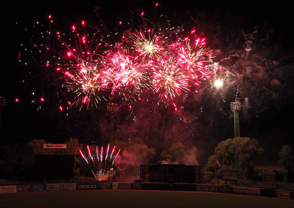 Fourth of July firework displays and parades