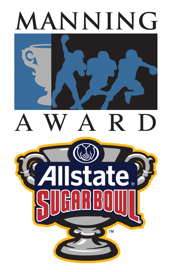 Manning Award and Sugar Bowl logos