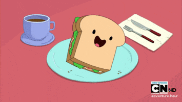Adventure Time Sandwich GIF