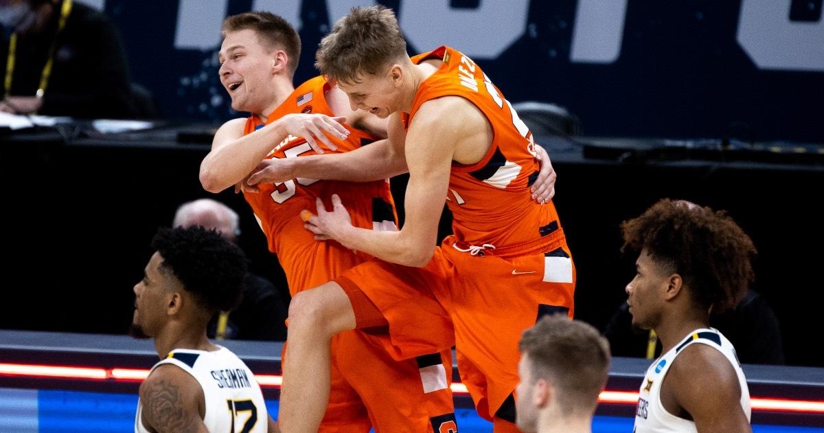 Syracuse advanced to the Sweet 16 in the 2021 NCAA Tournament.