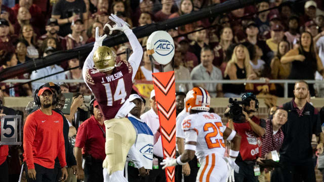 Florida State wide receiver Johnny Wilson