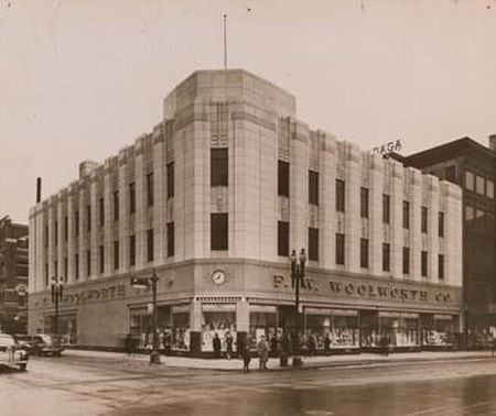 Woolworth's Syracuse 1940s